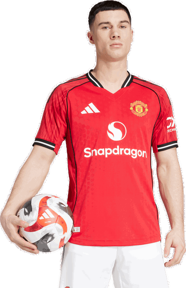 Dres adidas Performance Manchester United 25/26 Home Jersey Crvena | JI7429, 4