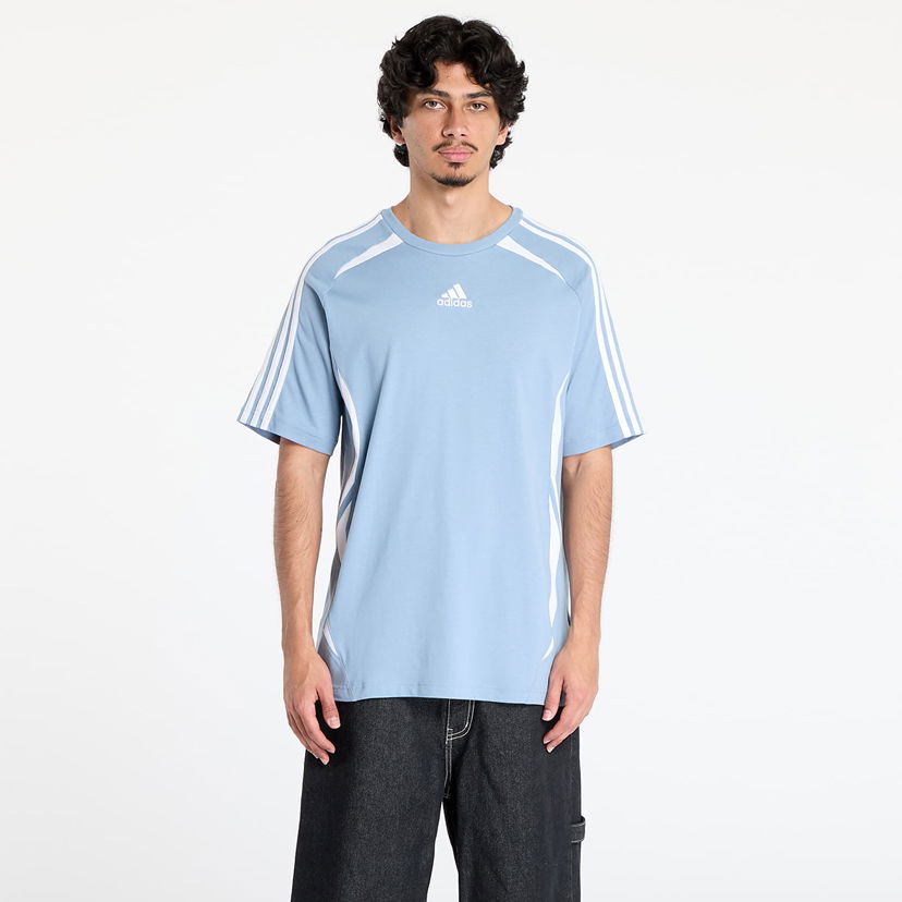 Majica kratkih rukava adidas Originals adidas Teamgeist Cotton T-Shirt Plava | KE0144