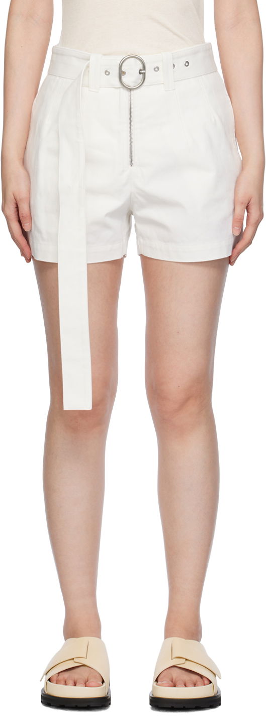 Kratke hlače Jil Sander Tailored Shorts Bijela | J40KA0167_J45136
