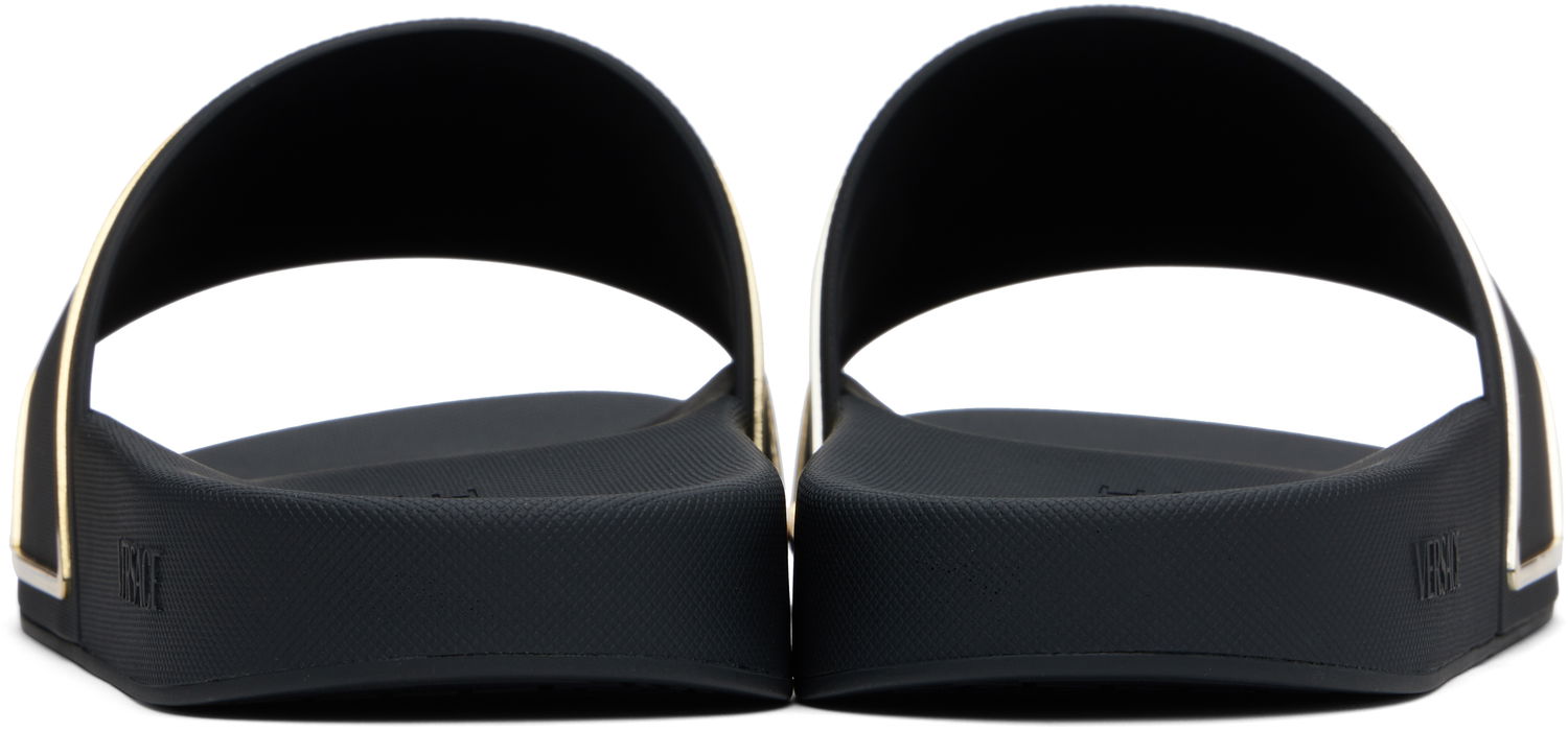 Tenisice i cipele Versace Versace Logo Pool Slides Crna | 1018496_1A13176, 1