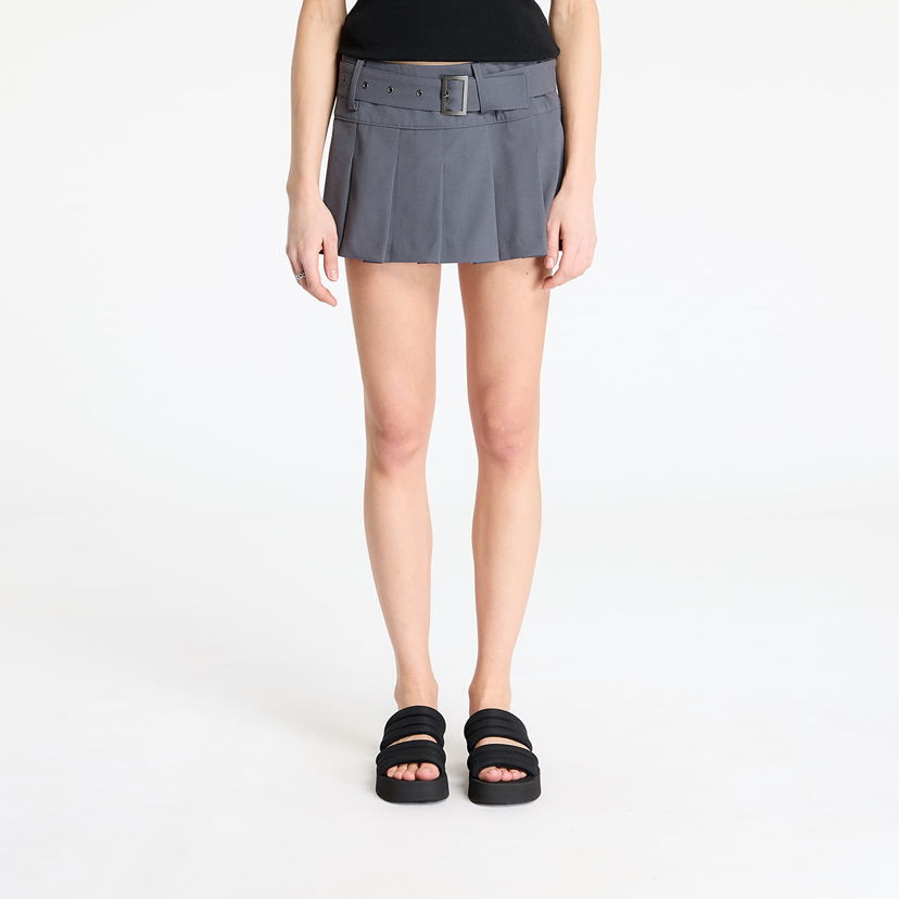 Suknja Urban Classics Urban Classics Pleated Skirt Siva | TB7060-07890