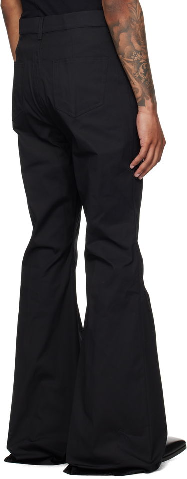 Hlače Rick Owens Rick Owens Concordians Bolan Bootcut Trousers Crna | RU02E1335 TE, 2