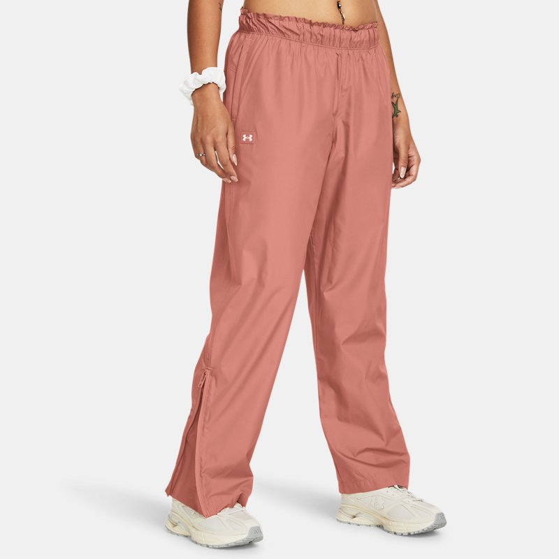 Hlače i traperice Under Armour Vanish Elite Gewebte Hose in Übergröße für Damen Canyon Rosa / Canyon Rosa Bež | 1382739-696