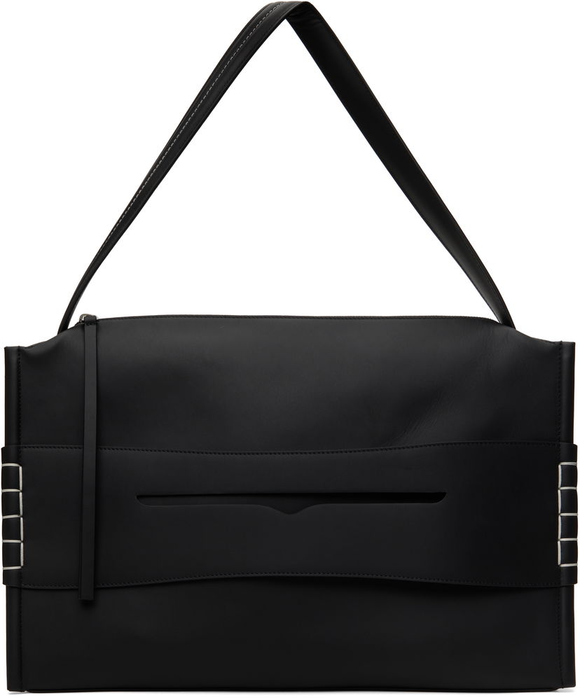 Tote bag JW Anderson JW Anderson Large Loafer Shoulder Bag Crna | HB0717-LA0360