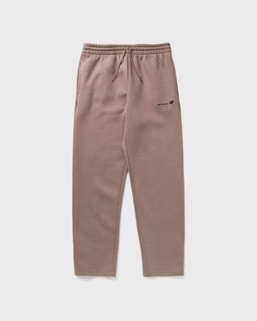 Hlače New Balance Essentials Fleece Pants Bež | MP53508-EAS, 1