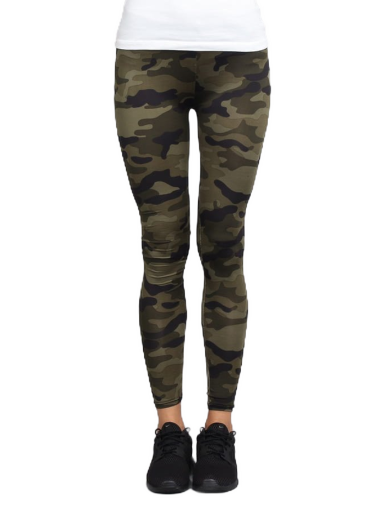 Tajice Urban Classics Ladies Camo Leggings Zelena | tb1331 green