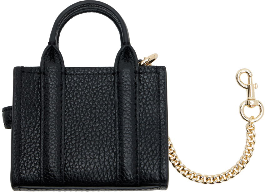 Privjesci za ključeve Marc Jacobs Marc Jacobs The Nano Tote Bag Charm Keychain Crna | 2F3SCP005S07, 1