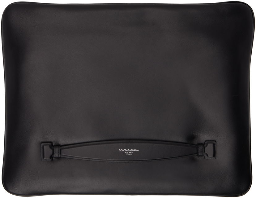 Kofer Dolce & Gabbana Leather Pouch Crna | BM3049AF984
