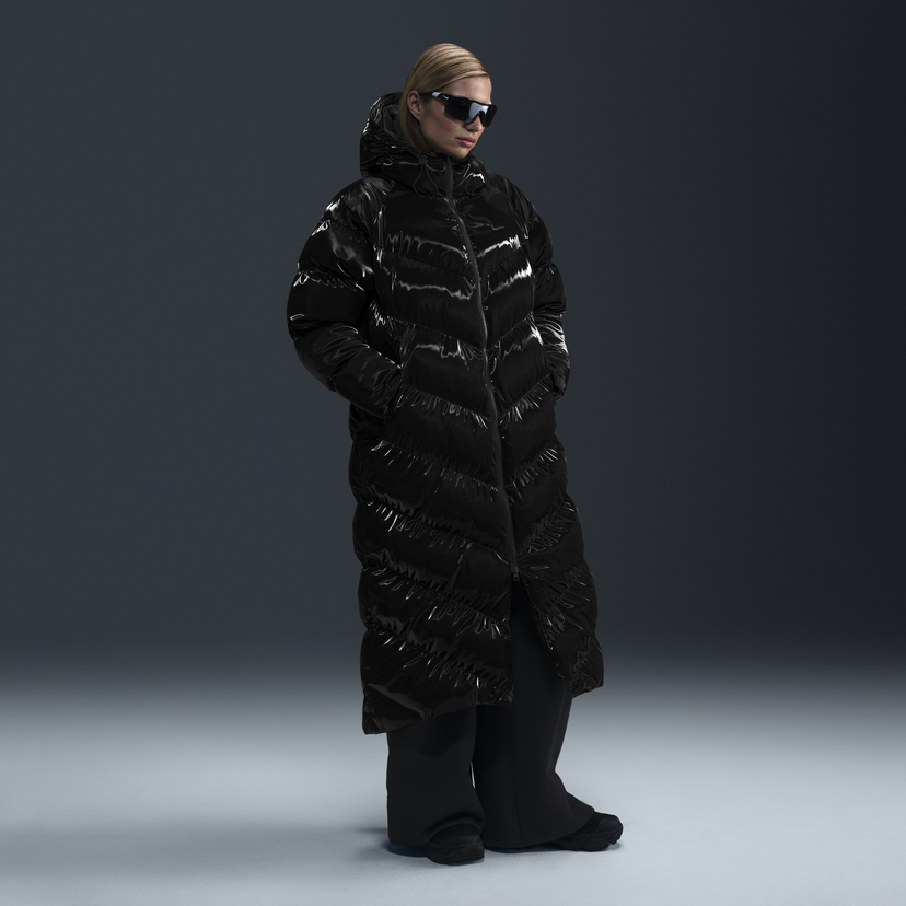 Parka Nike Parka Windpuffer Long Black Crna | FV7827-010