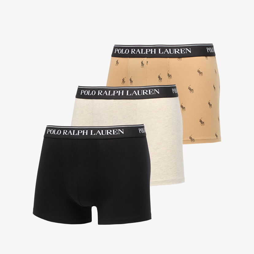 Bokserice Polo by Ralph Lauren Polo Ralph Lauren Classic Stretch Cotton Trunk - 3 Pack Crna | 714830299171
