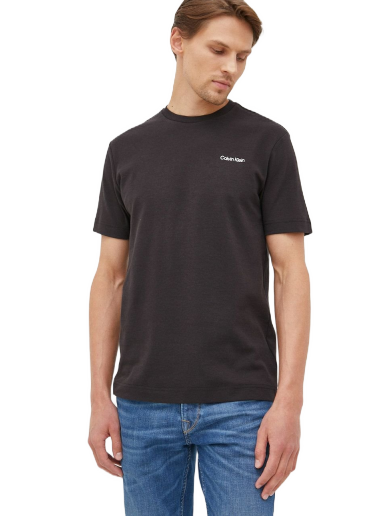 Majica kratkih rukava CALVIN KLEIN Tee Crna | K10K109894.9BYY