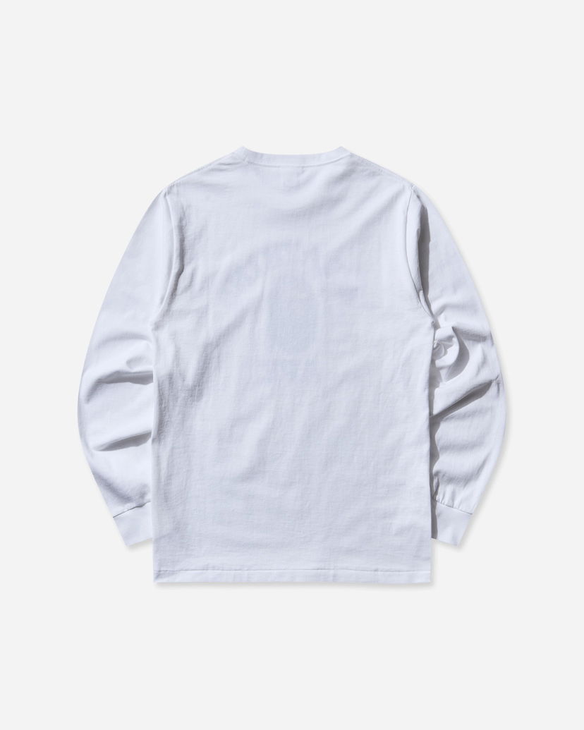 Majica kratkih rukava BAPE College Longsleeve T-Shirt Bijela | 1L80111001 WHITE