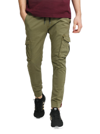 Cargo hlače Alpha Industries Cargo Pants Cotton Twill Jogger Zelena | 116202 11