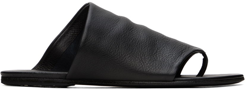 Odjeća Marsèll Marsèll Arsella Leather Sandals Crna | MW2079 094