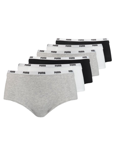 Gaćice Puma Hipster 6-pack Višebojno | 701218976-002