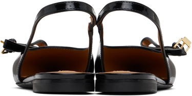 Odjeća Moschino Moschino Buckled Bow Ballerina Flats Crna | MA11040C1M MJ0 000, 1