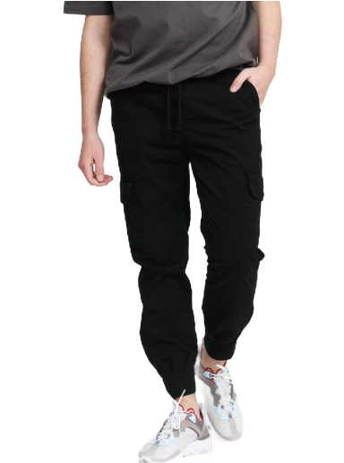 Cargo hlače Urban Classics Military Jogg Pants Crna | TB4127 black