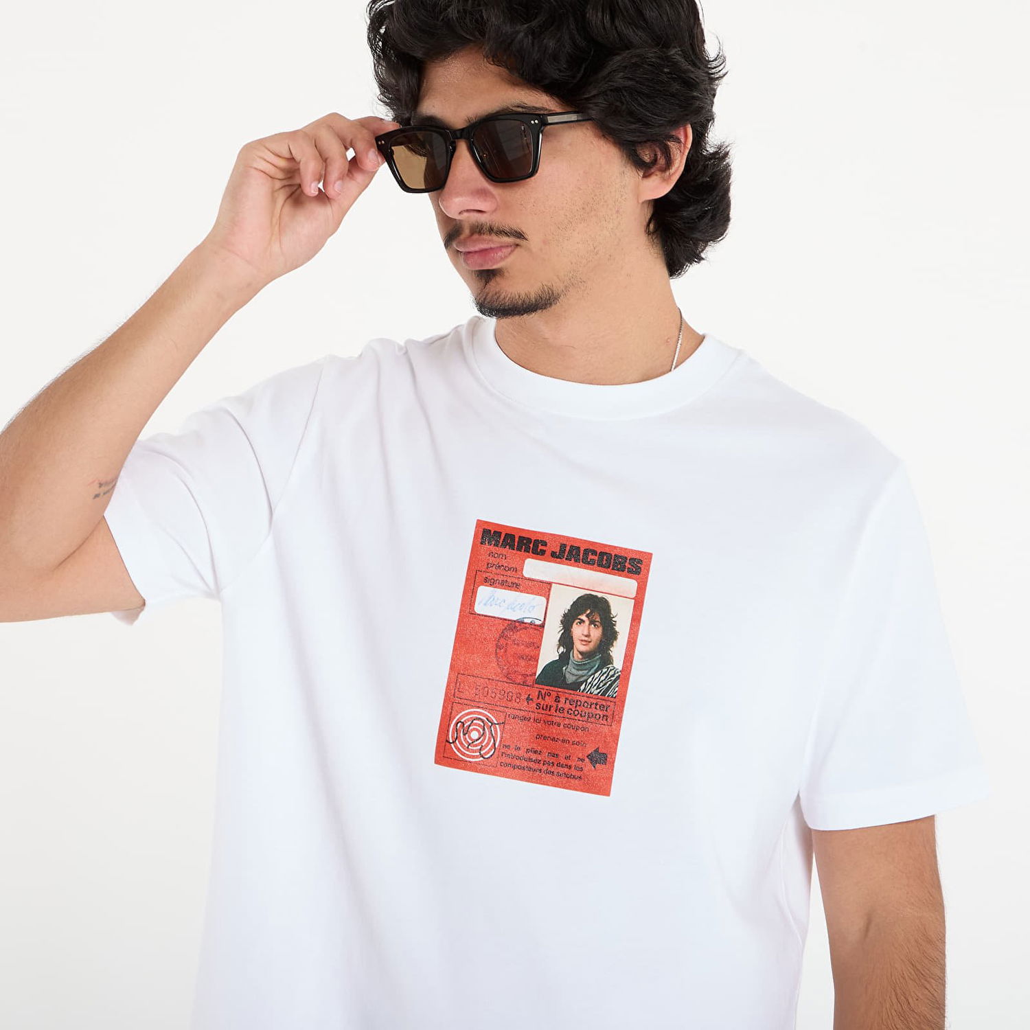 Majica kratkih rukava A.P.C. A.P.C. x Marc Jacobs T-Shirt Bijela | COHKS-M26553 AAB, 1