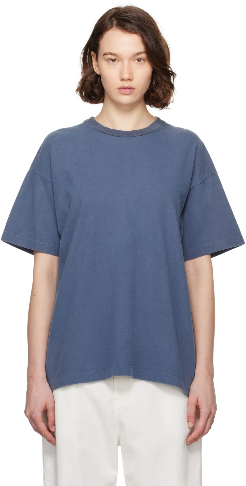 Majica kratkih rukava The Row The Row Lavinia T-Shirt Plava | 9008-K526