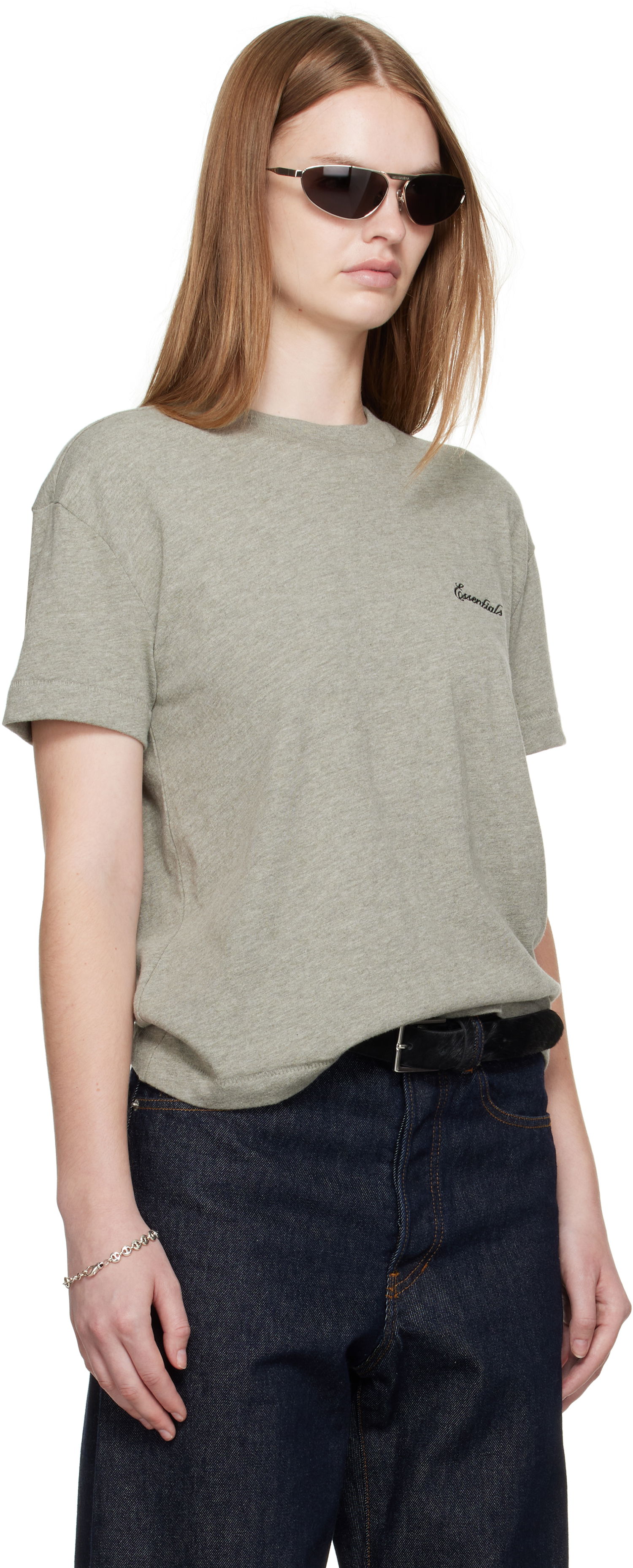 Majica kratkih rukava Fear of God Fear of God ESSENTIALS Classic Fit T-Shirt Siva | 125SP255865FW, 1