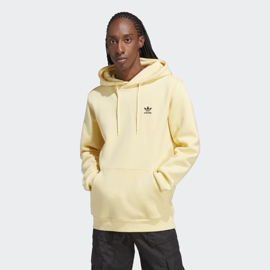 Dukserice adidas Originals Trefoil Essentials Hoodie Žuta | IA4888, 0