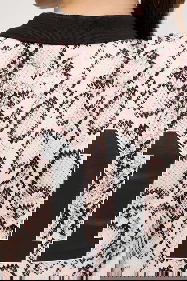 Haljina Puma A$AP ROCKY Cotton Snakeskin Print Polo Mini Dress Bež | 633416, 4