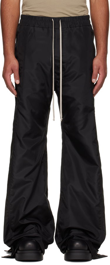 Trenirka Rick Owens DRKSHDW Concordians Pusher Elastic Waist Wide-Leg Track Pants Crna | DU02E7393 NCV, 0