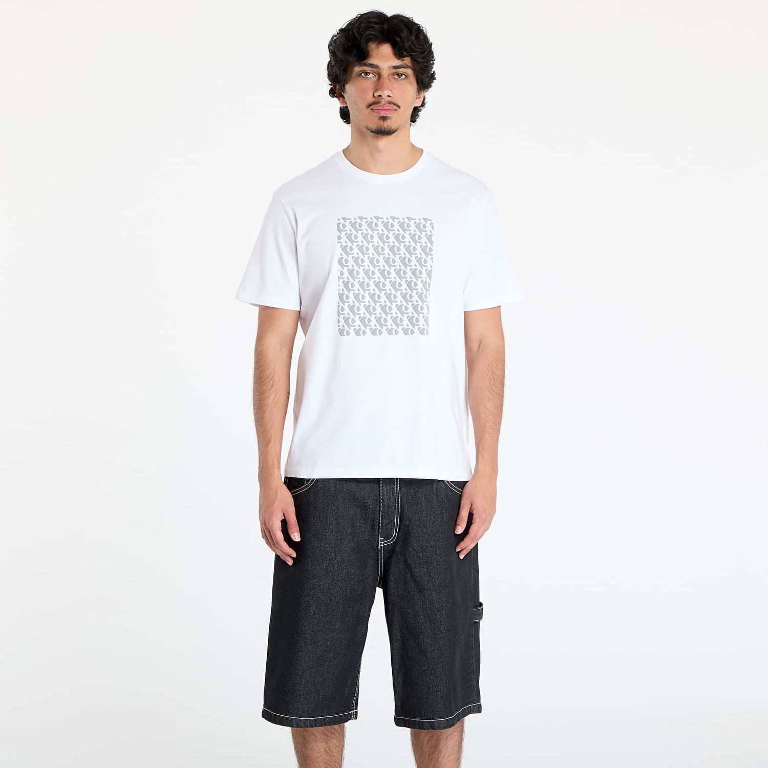Majica kratkih rukava CALVIN KLEIN Calvin Klein Jeans Men's Short Sleeve Graphic T-Shirt Bijela | LV04RC841G YAA, 0