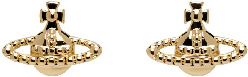 Naušnice Vivienne Westwood Gold-Tone Farah Earrings Metalik | 62010015-02R001-SM