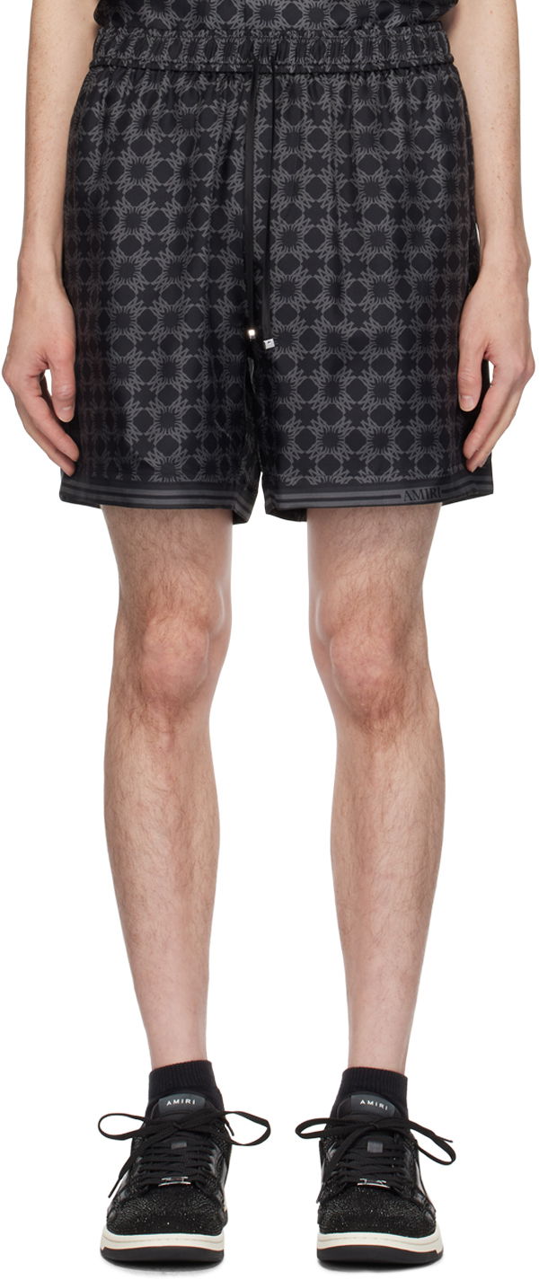 Kratke hlače AMIRI Quad Shorts Crna | AMSHCA1052, 0