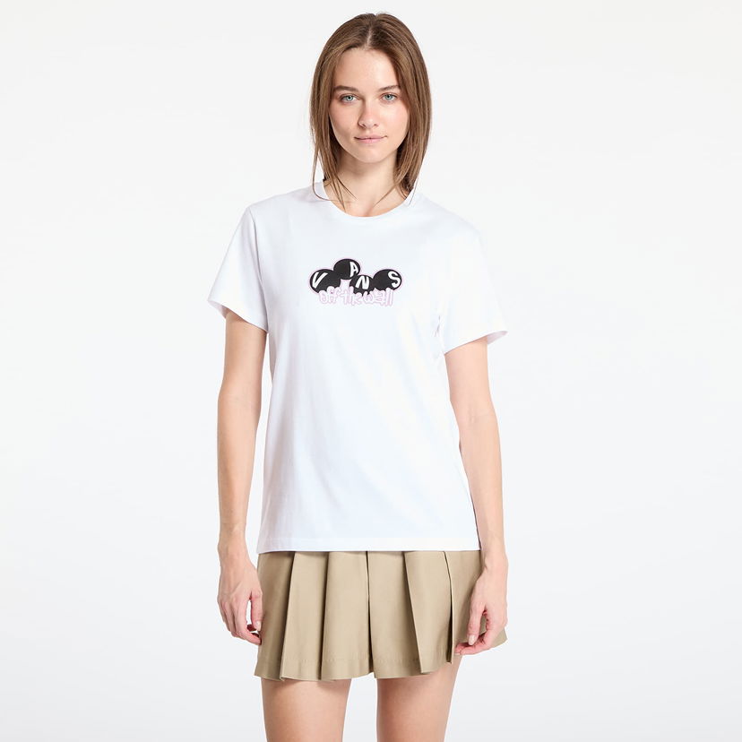 Majica kratkih rukava Vans T-shirt Rolling SS Bff White S Bijela | VN000HHNWHT1