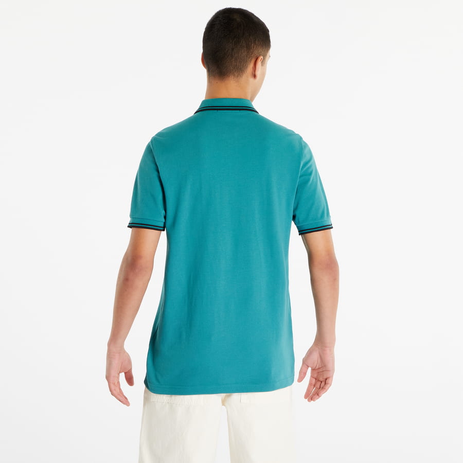 Polo majica Fred Perry Twin Tipped Polo Shirt Tirkiz | M3600 R35, 1