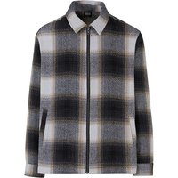 Jakna Urban Classics Urban Classics Plaid Zip-Up Shirt Jacket Višebojno | TB6322-04734