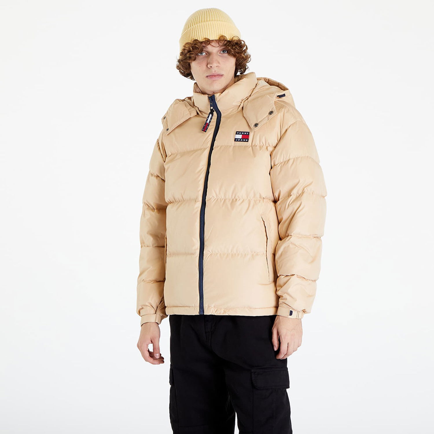 Pernata jakna Tommy Hilfiger Jeans Alaska Puffer Bež | DM0DM15445 AB4, 0