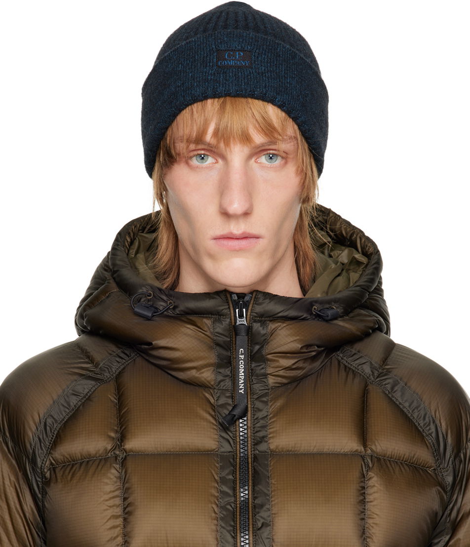 Kapica C.P. Company Logo Beanie Tamnoplava | 13CMAC306A-006170A, 0