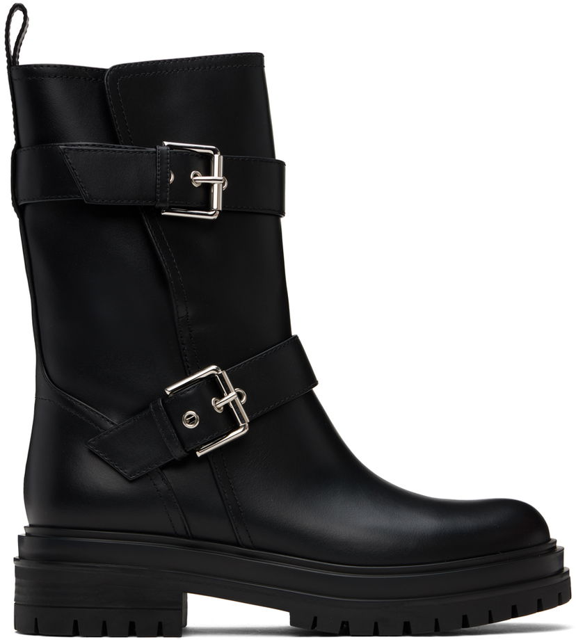 Odjeća Gianvito Rossi Gianvito Rossi Thiago Lug Sole Boots Crna | G73004-20GOM-CLN