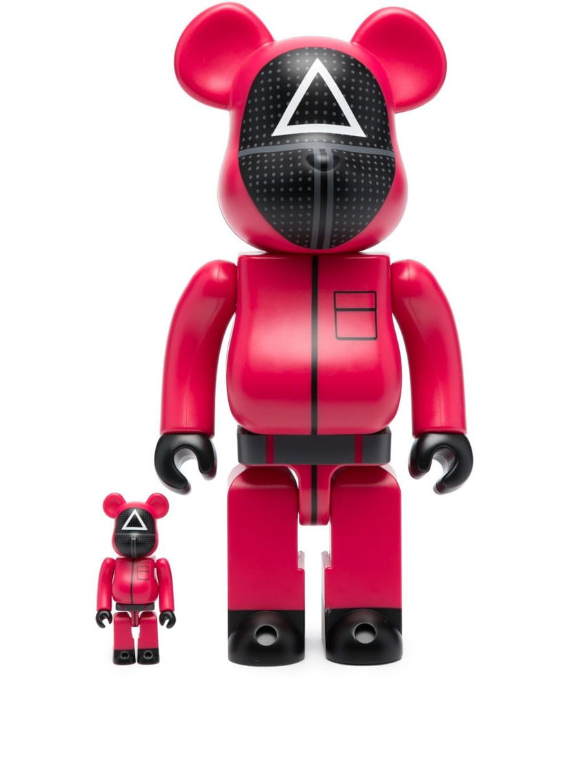Kolekcionarsko Medicom Toy Sequid Game Bearbrick set - Red Ružičasta | 14SQUIDT20135801