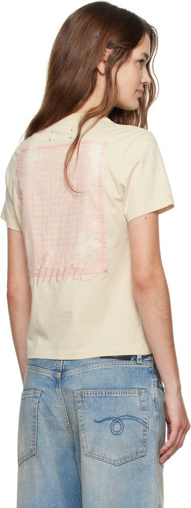 Majica kratkih rukava AMIRI Amiri Bandana Patch T-Shirt Bež | AWJYTE1061, 2