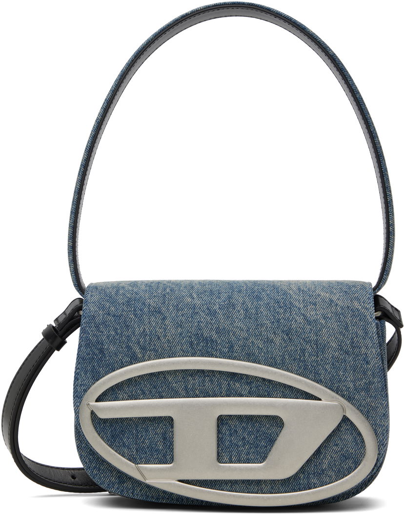 Ručna torbica Diesel Diesel 1DR Denim Shoulder Bag Plava | X08396 P1730