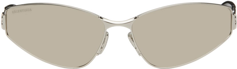 Sunčane naočale Balenciaga Cat-Eye Sunglasses Siva | BB0335S