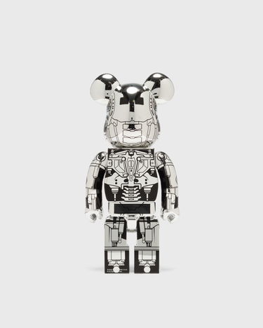 Kolekcionarsko Medicom Toy Terminator 2 T-800 Endoskeleton Collectible Figure 400% Metalik | MED2437, 1