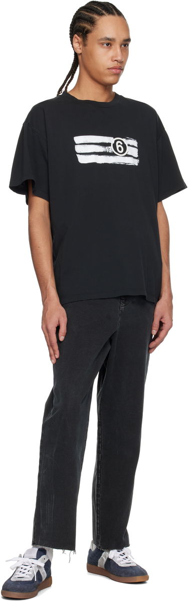 Majica kratkih rukava Maison Margiela MM6 Maison Margiela Numeric T-Shirt Crna | SH2GC0023 M20115, 3