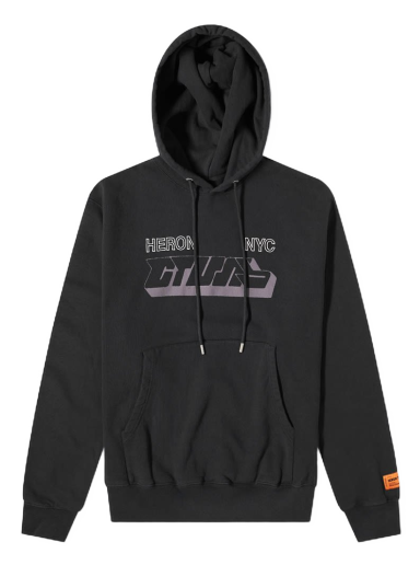 Dukserice HERON PRESTON CTNMB Spray Hoodie Crna | HMBB024F22JER0081009