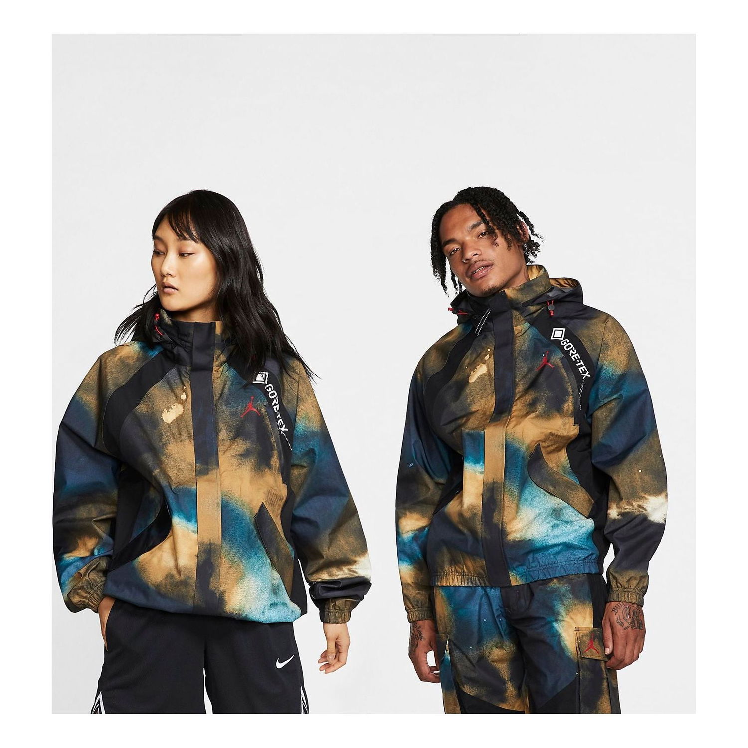 Vjetrovka Jordan Air Jordan Gore-Tex Waterproof Hooded Jacket Višebojno | CT6223-010, 0