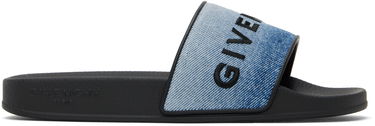 Kupaći kostimi Givenchy Givenchy Slide Flat Pool Slides Plava | BE3076E2CT420, 0