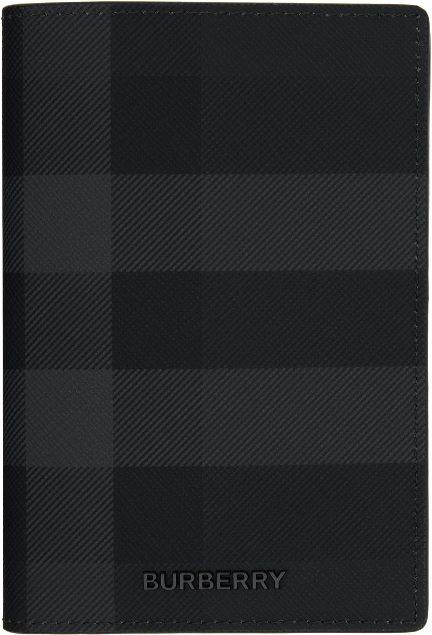 Novčanik Burberry Burberry Check Passport Holder Crna | 8073278, 0