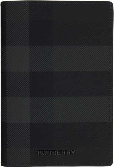 Novčanik Burberry Burberry Check Passport Holder Crna | 8073278, 0