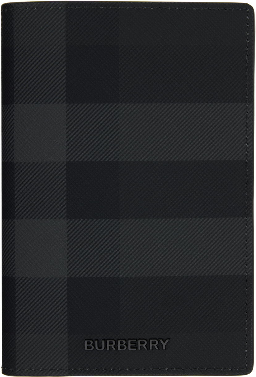Novčanik Burberry Burberry Check Passport Holder Crna | 8073278