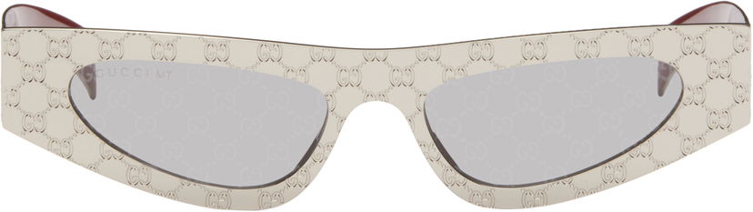 Sunčane naočale Gucci Silver Cat Eye Sunglasses Bež | GG1916S-003