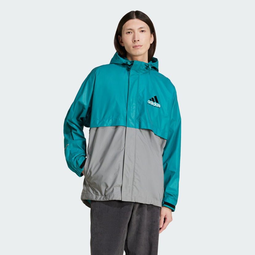 Vjetrovka adidas Performance EQT Windbreaker Jacket Tirkiz | JC8228